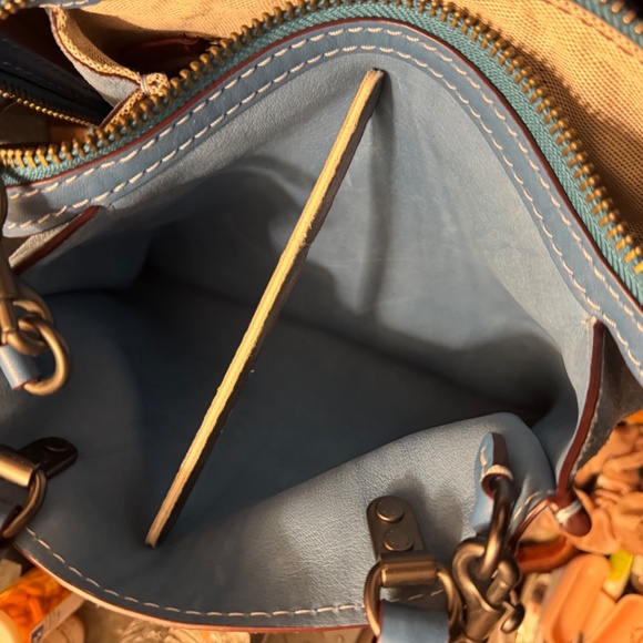 Coach Rogue 25 Blue Suede 10486 - Picture 2 of 16